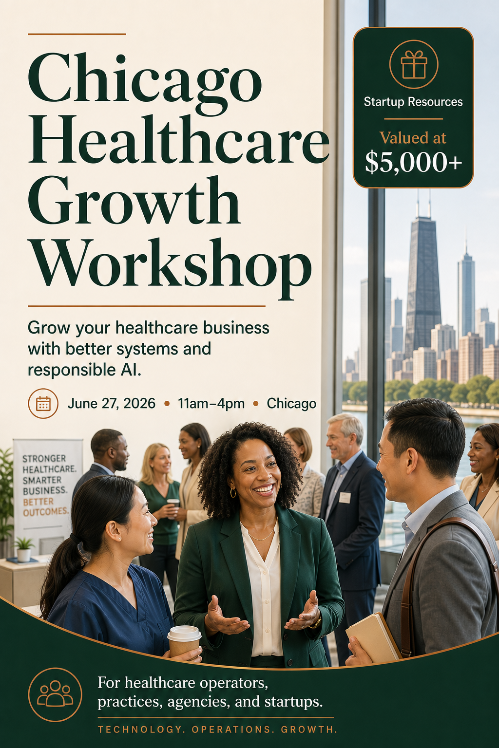 Chicago Healthcare Growth Workshop featured flyer